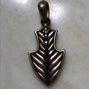 David Yurman chevron small arrowhead shield
